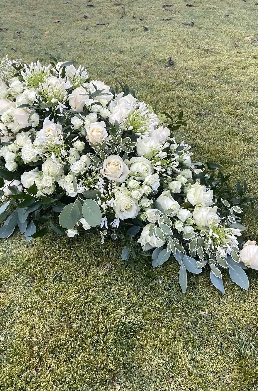 Coffin flowers