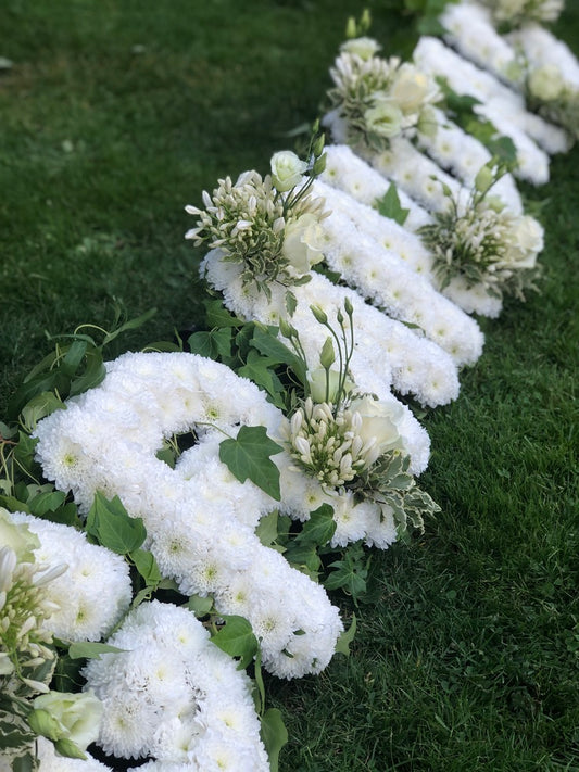 Floral letter tributes image 2