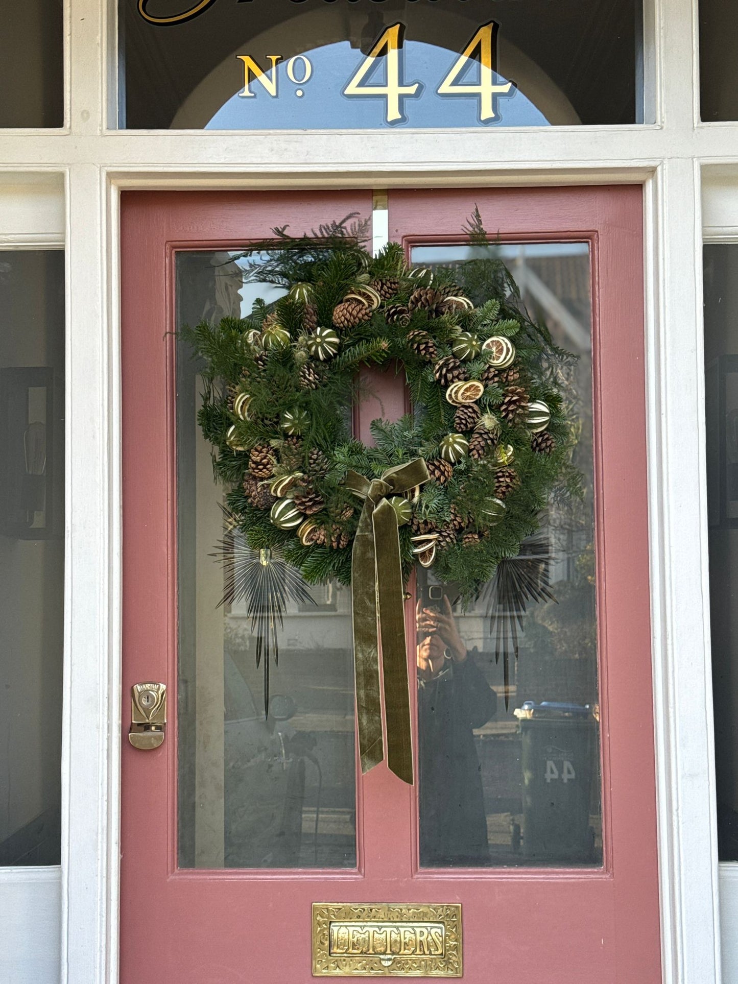 Christmas Woodland Wreath | Handmade with Fairy Lights