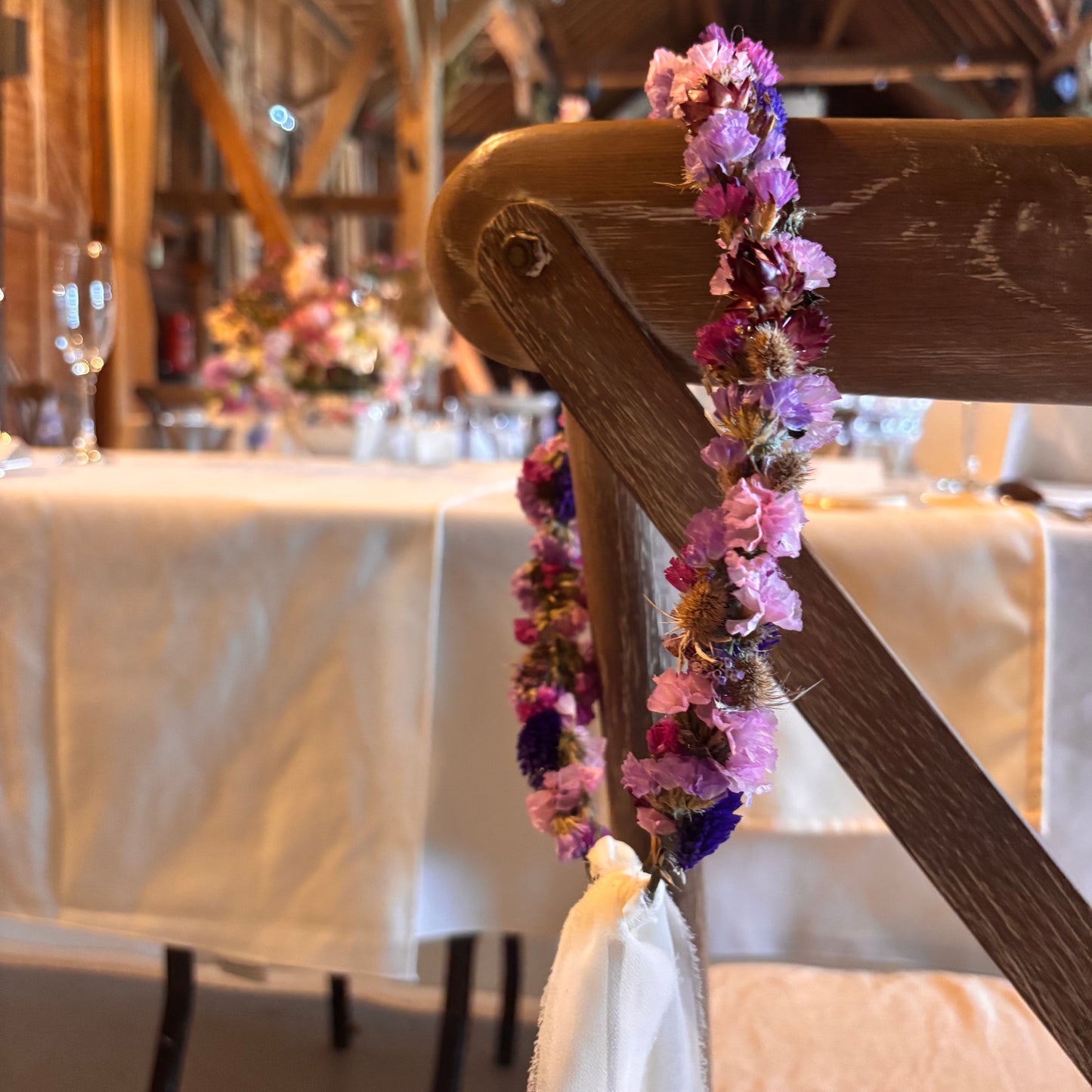 Wildflower Dried Flower Crown | Handcrafted Bridal & Occasion Headpiece