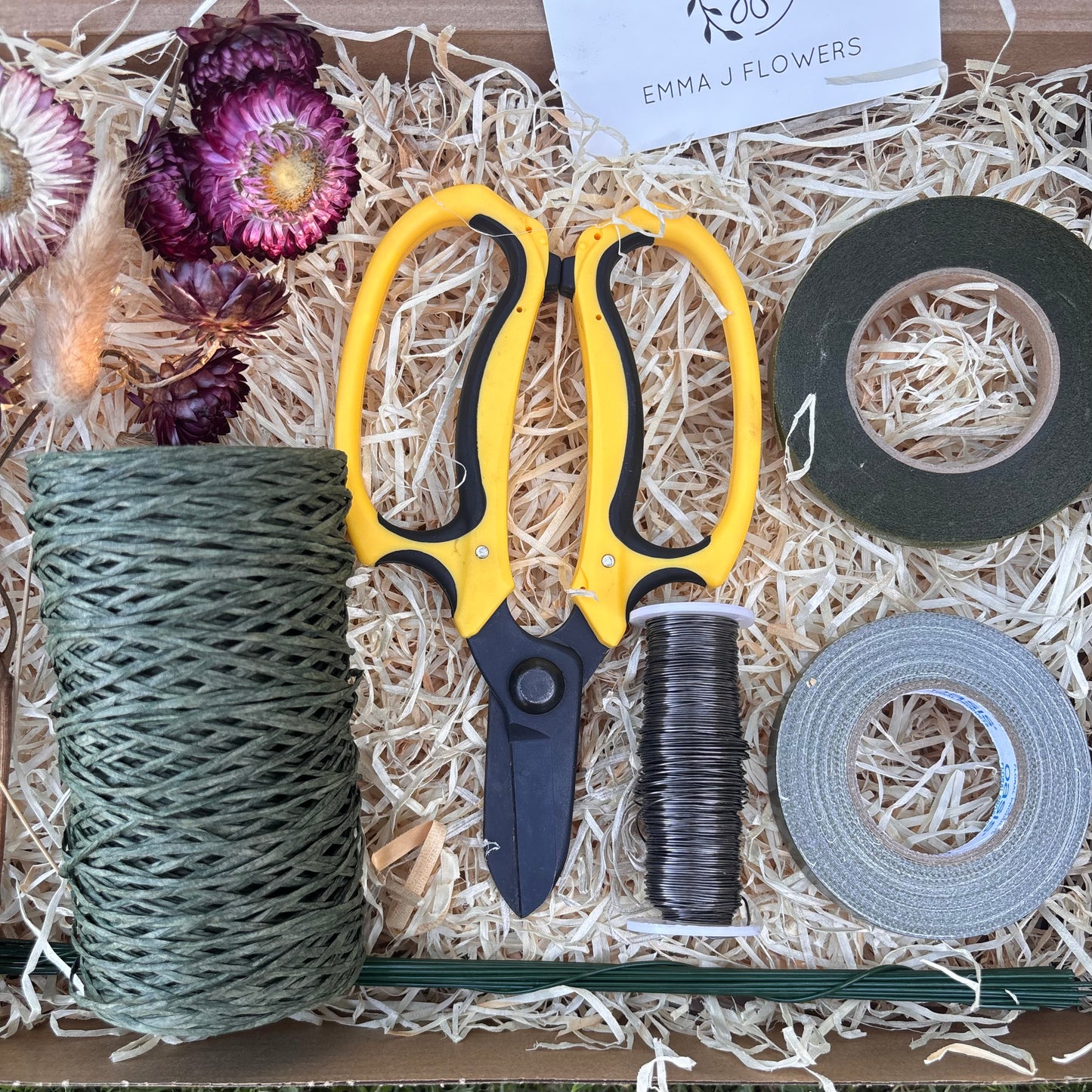 Floristry Starter Kit — Beginner Florist Tools Gift Set