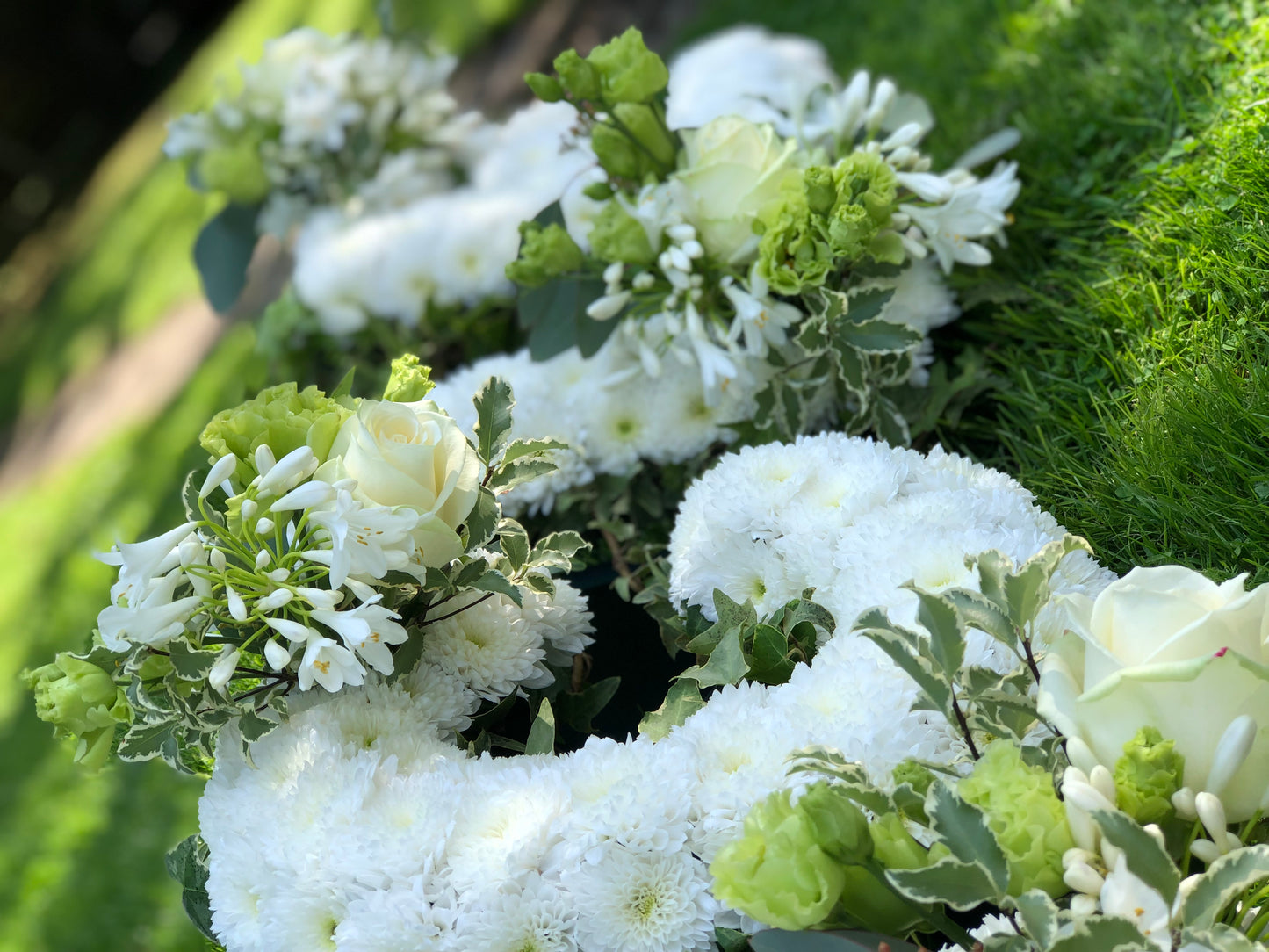 Letter-Shaped Funeral Tribute – Uncle
