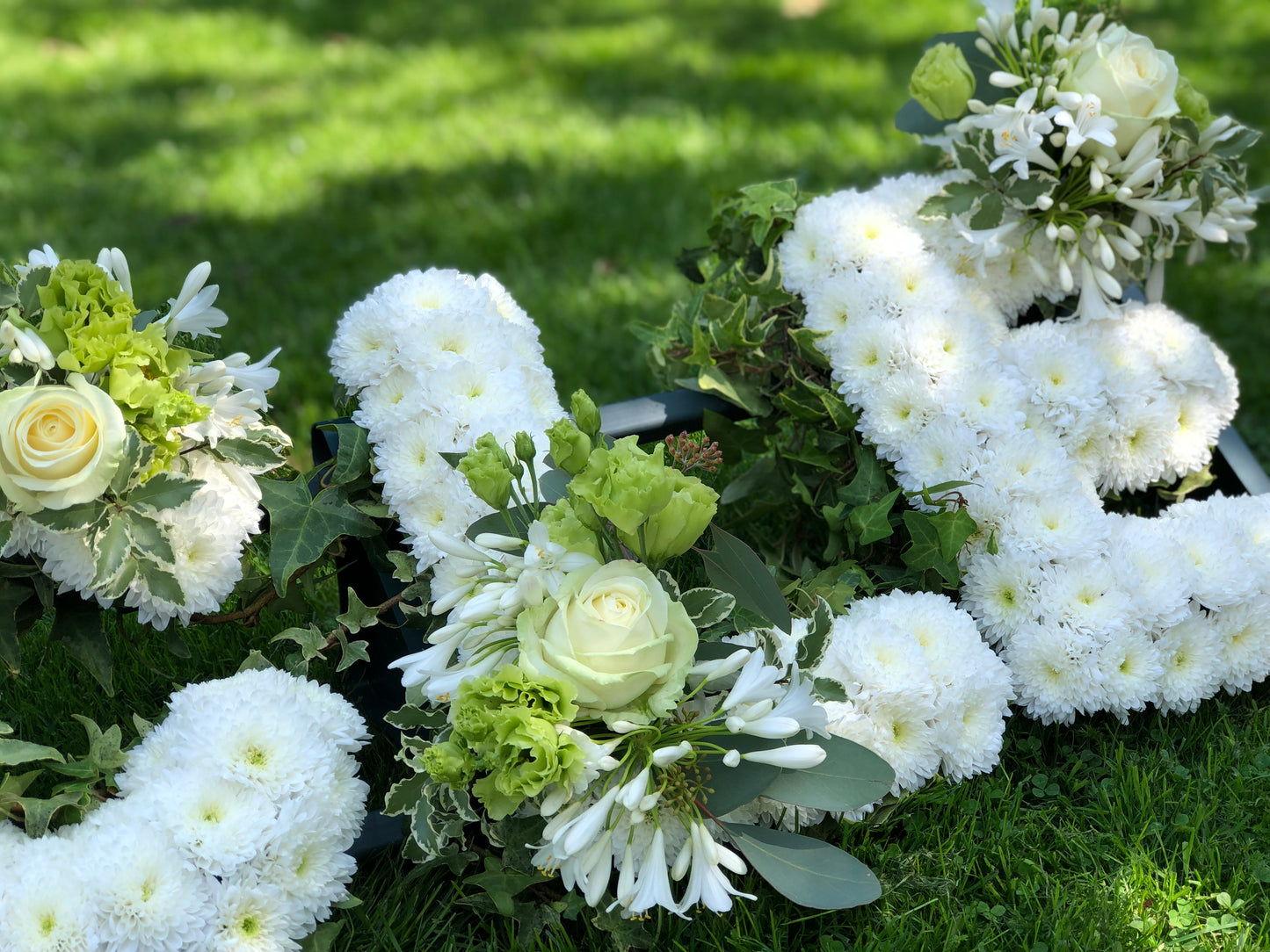 Letter-Shaped Funeral Tribute – Uncle