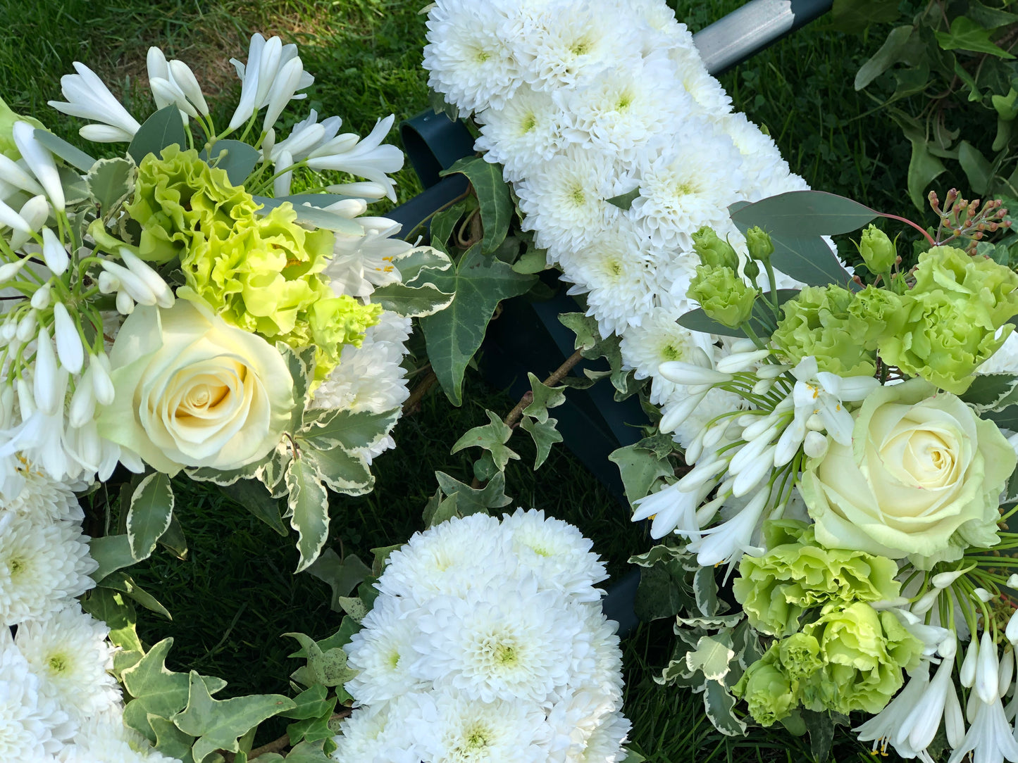 Letter-Shaped Funeral Tribute – Uncle