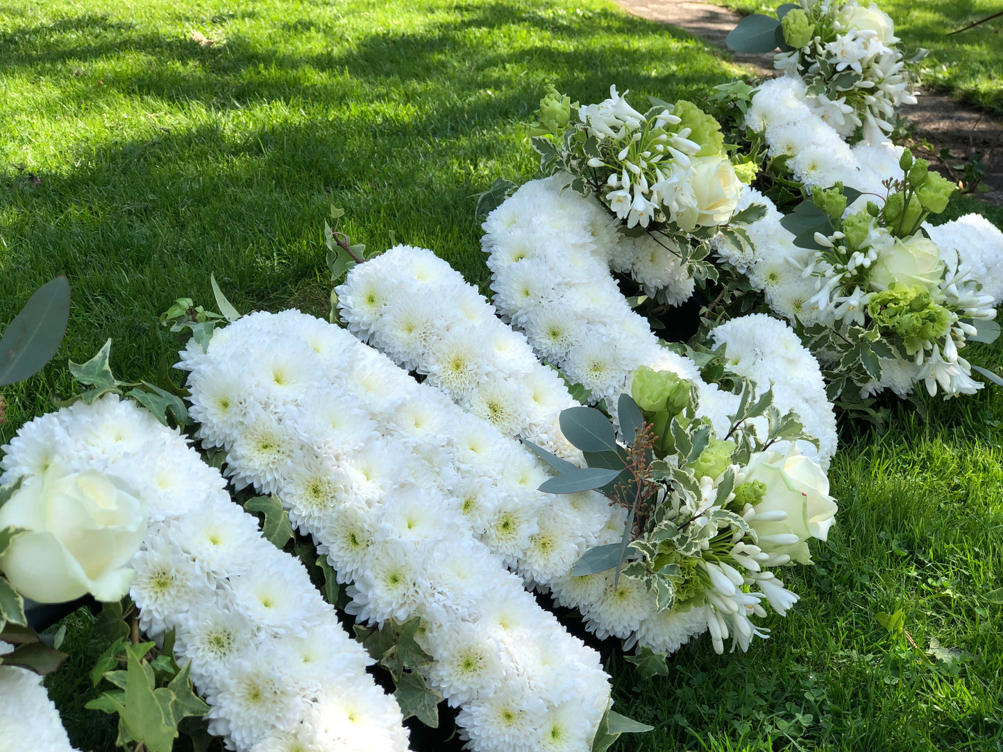 Letter-Shaped Funeral Tribute – Uncle