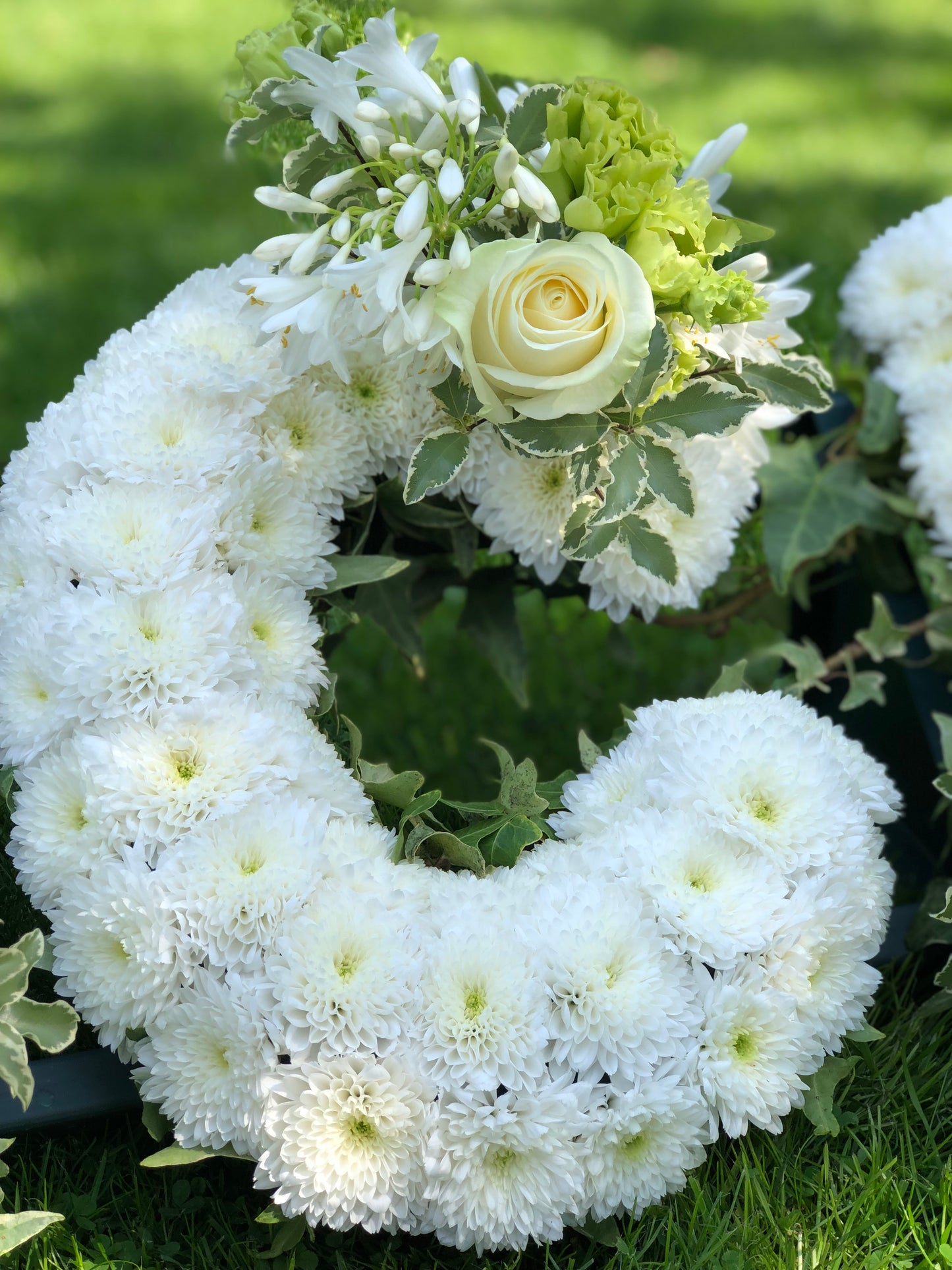 Letter-Shaped Funeral Tribute – Uncle