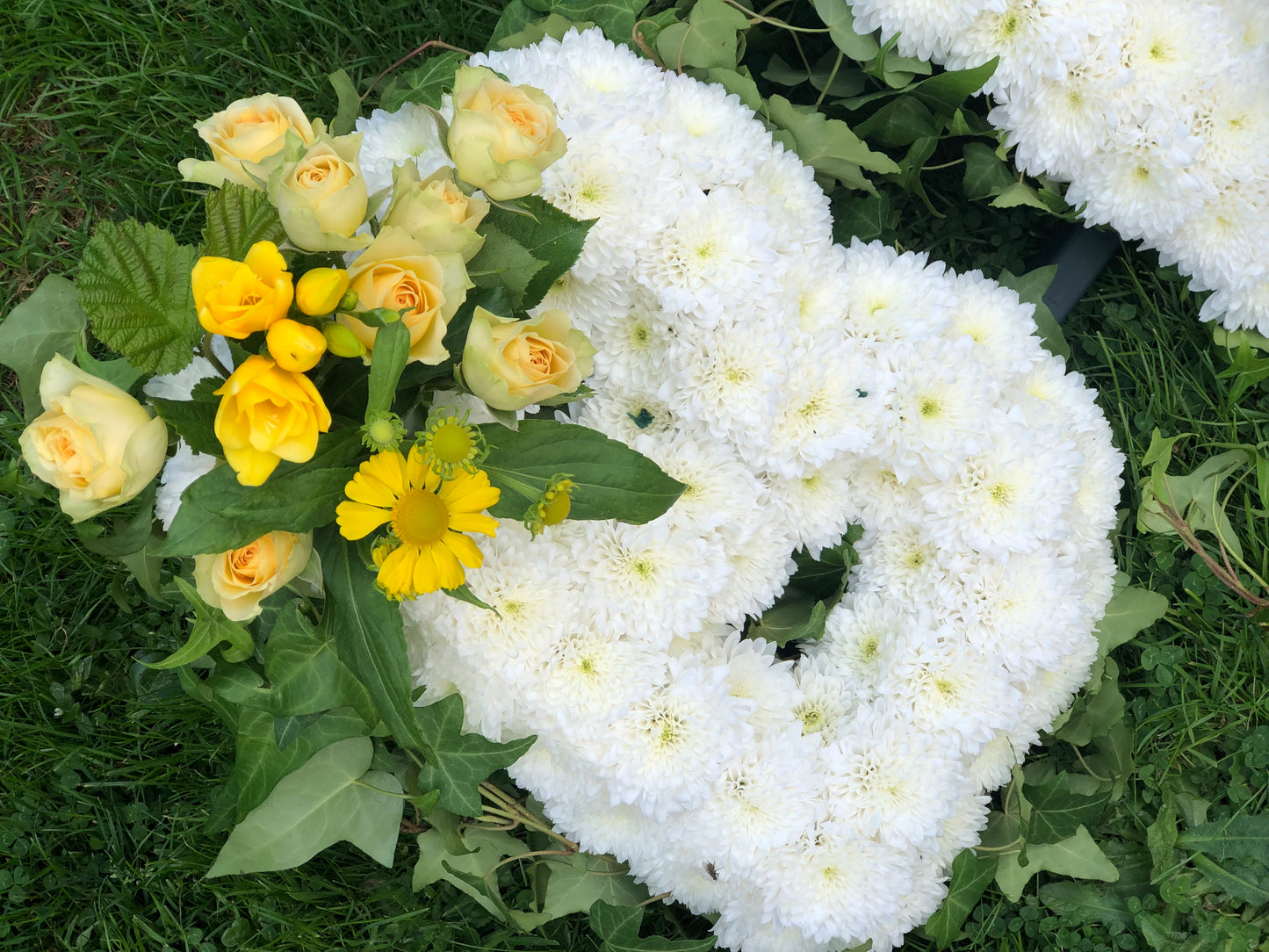 Letter-Shaped Funeral Tribute – Brother