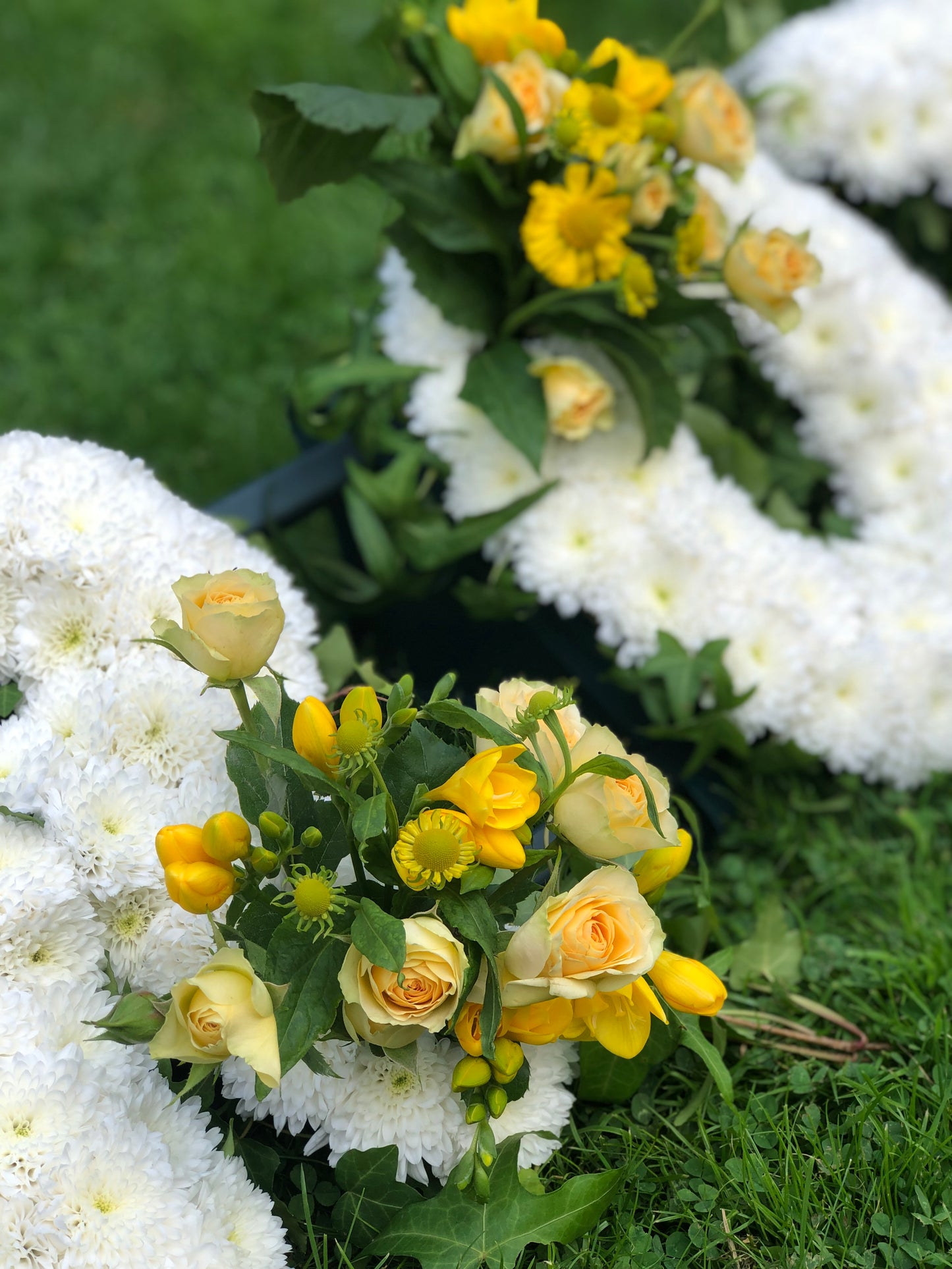 Letter-Shaped Funeral Tribute – Brother