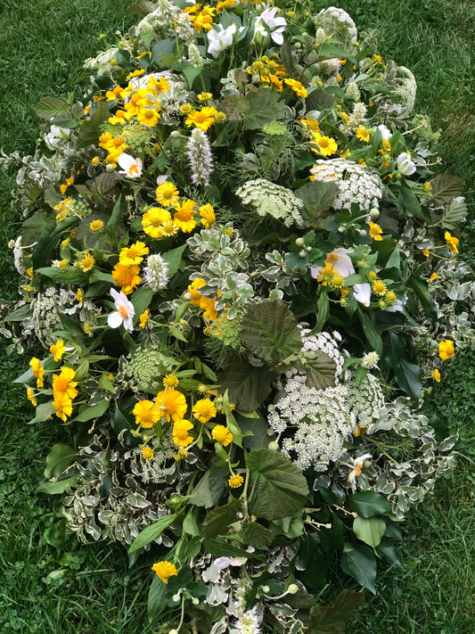 Casket Spray – Funeral Tribute Flowers