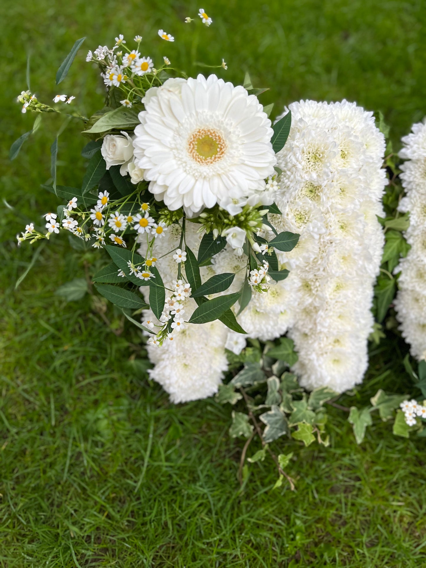Letter-Shaped Funeral Tribute – Mum