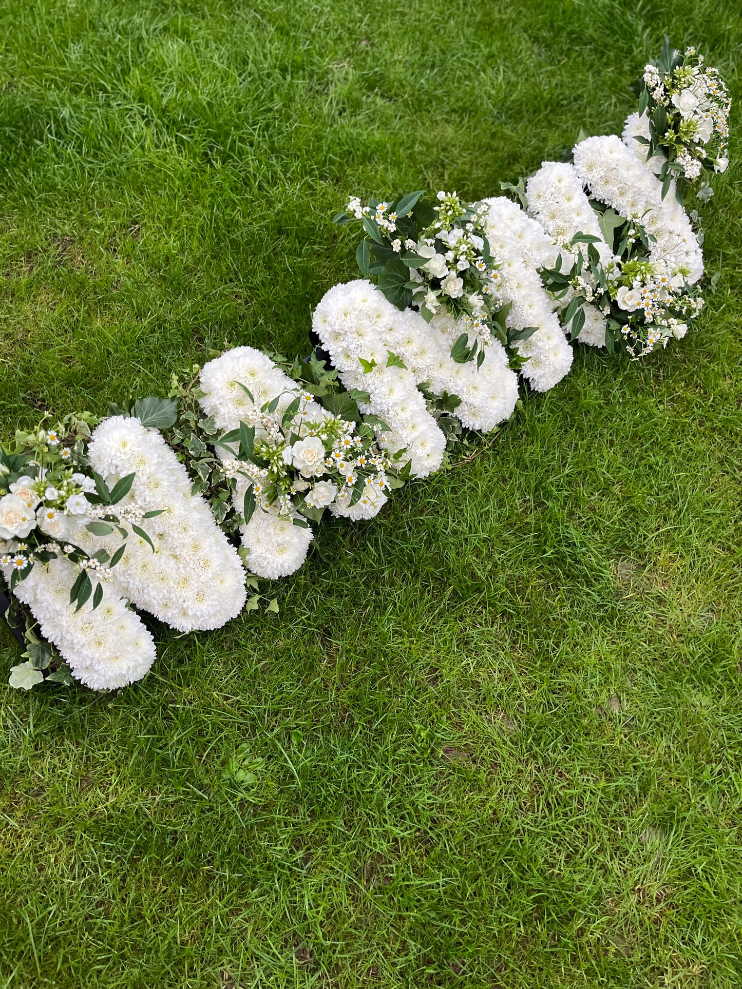 Letter-Shaped Funeral Tribute – Nanny