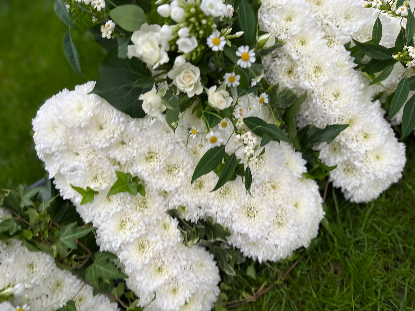 Letter-Shaped Funeral Tribute – Nanny