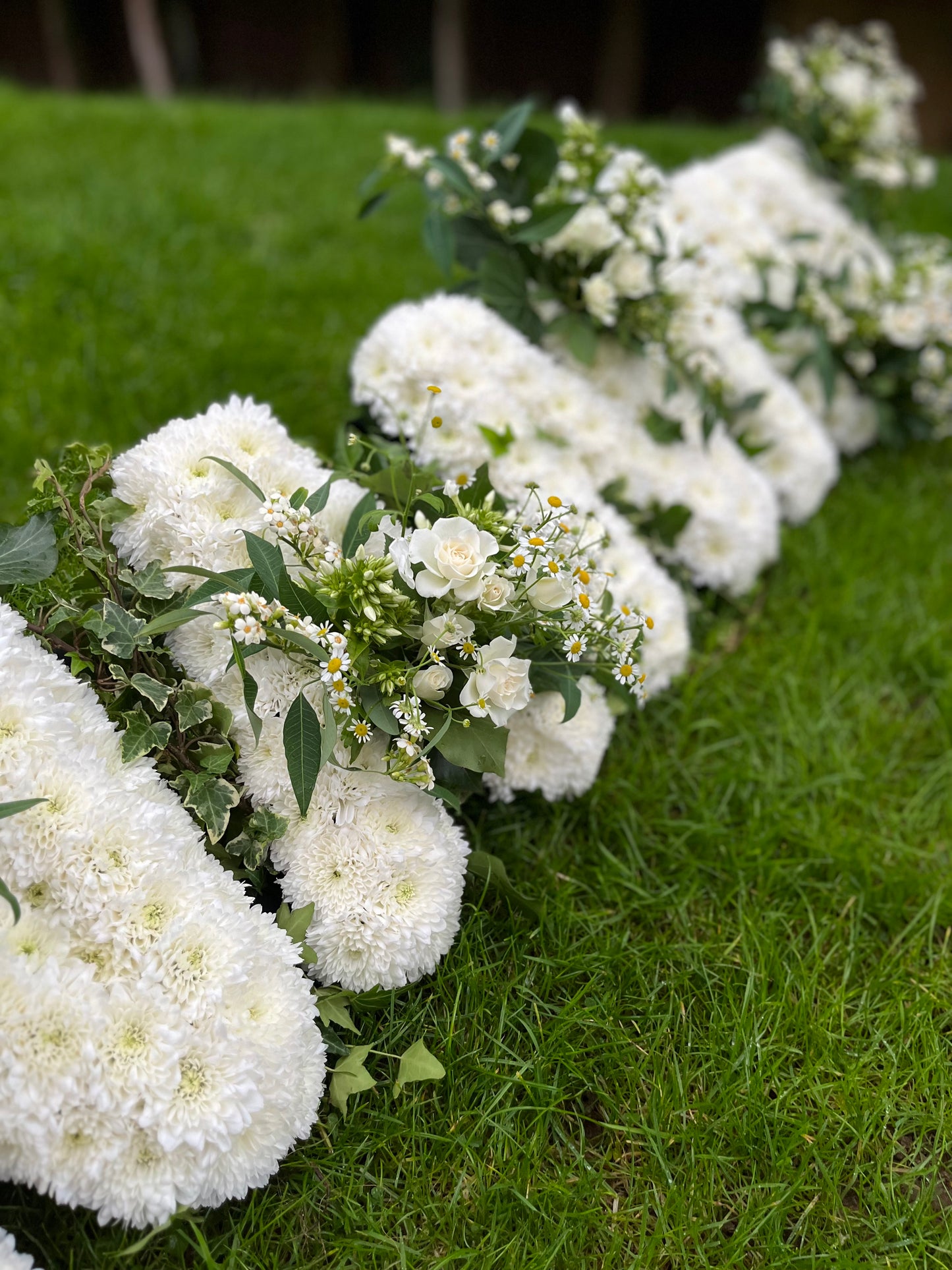 Letter-Shaped Funeral Tribute – Nanny