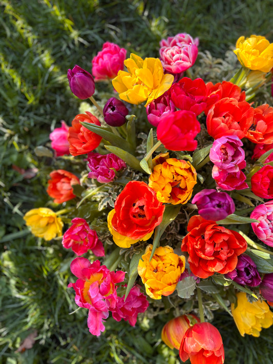 Funeral Posy – Memorial Floral Arrangement